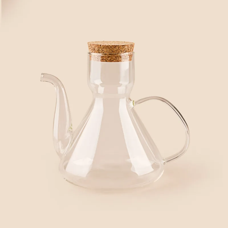 Arow Liya Borosilikat Cam Yağlık - Şeffaf - 500 ml