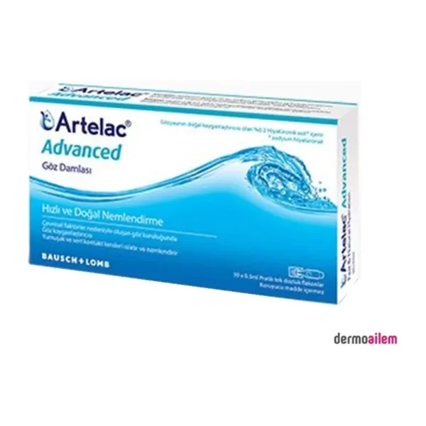 Bausch & Lomb Artelac Advanced Göz Damlası 0.5 ml x 30'lu Flakon