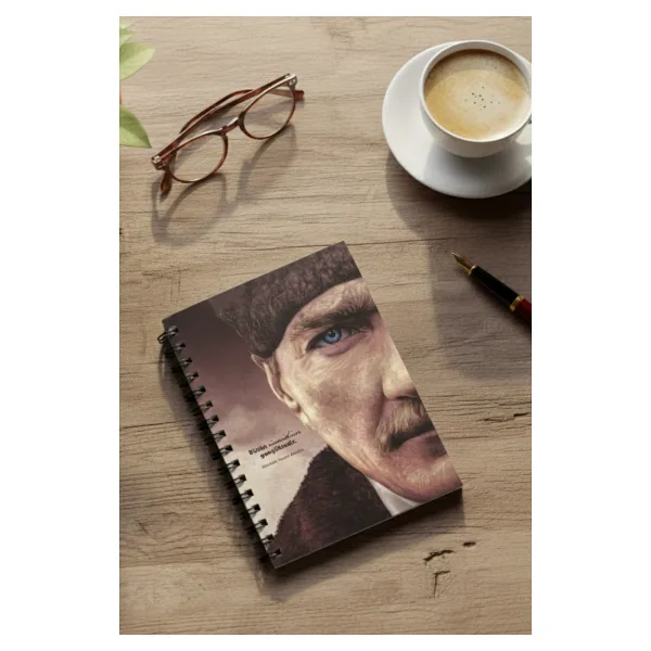 Be Online Atatürk Collection Süresiz Planlayıcı Ajanda Sert Kapak - A5 160 Sayfa