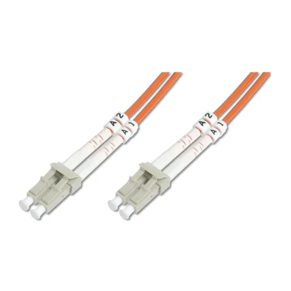 Beek LC-LC Fiber Optik Patch Kablo, Multimode OM 1 62.5/125 Duplex, 3.0mm, LSZH, 5 metre