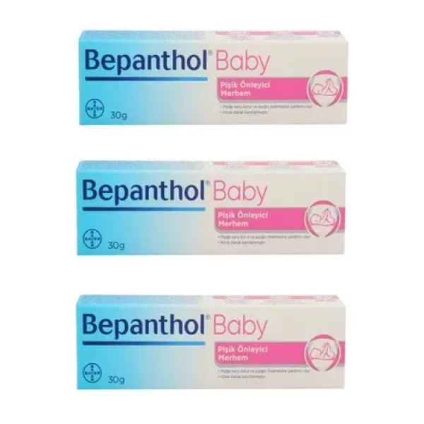 Bepanthol Baby Pişik Önleyici Merhem 3 x 30 ml