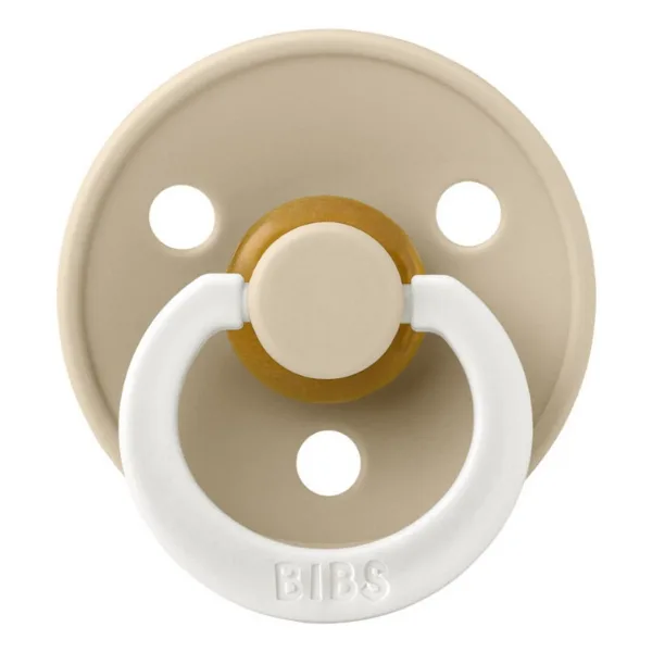 Bibs Colour Vanilla Glow 0-6 Ay Kauçuk Emzik