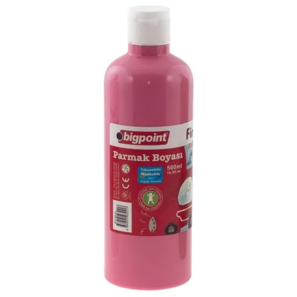 Bigpoint 500 ml Pembe Parmak Boyası