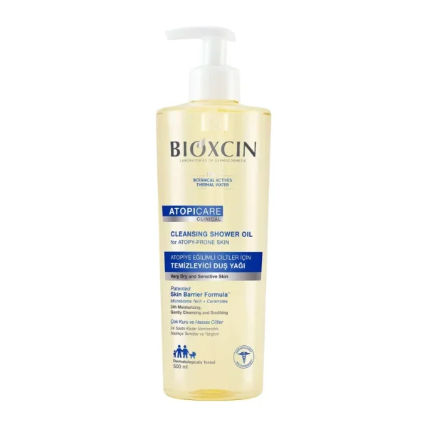 Bioxcin Atopicare Temizleyici Duş Yağı 500 ml