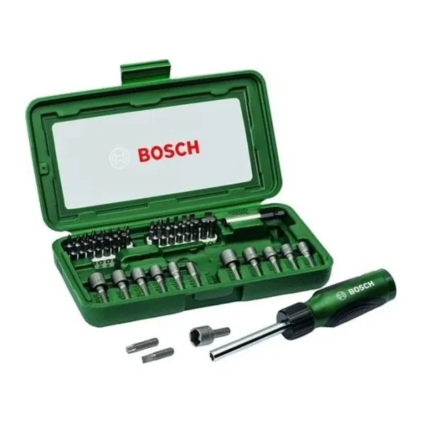 Bosch 2607019504 46 Parça Cırcırlı Tornavida Seti