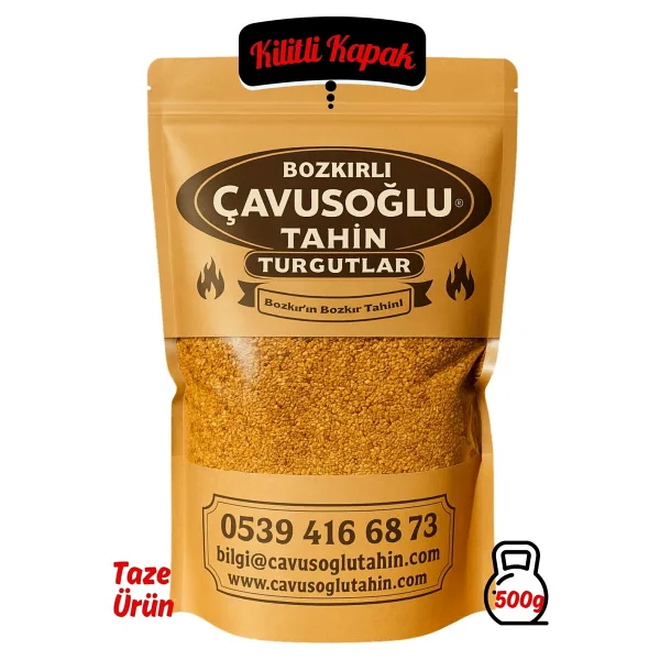 Bozkırlı Çavuşoğlu Odun Ateşinde Kavrulmuş Sarı Simitlik Susam 500 gr
