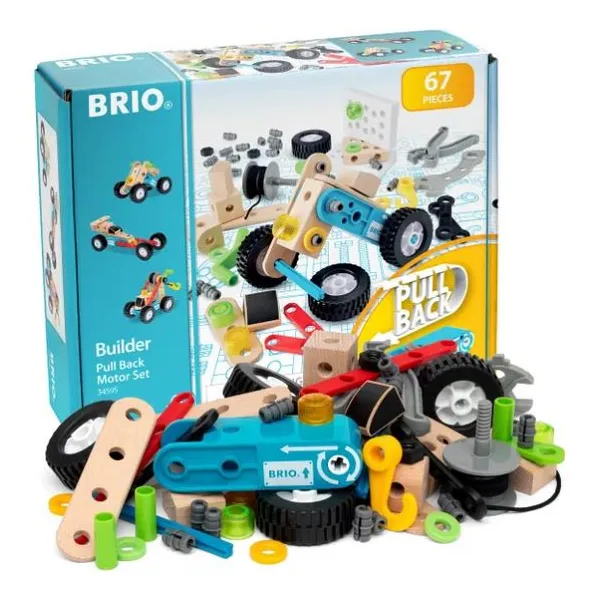 Brio Builder Çekmeli Motor Seti 34595