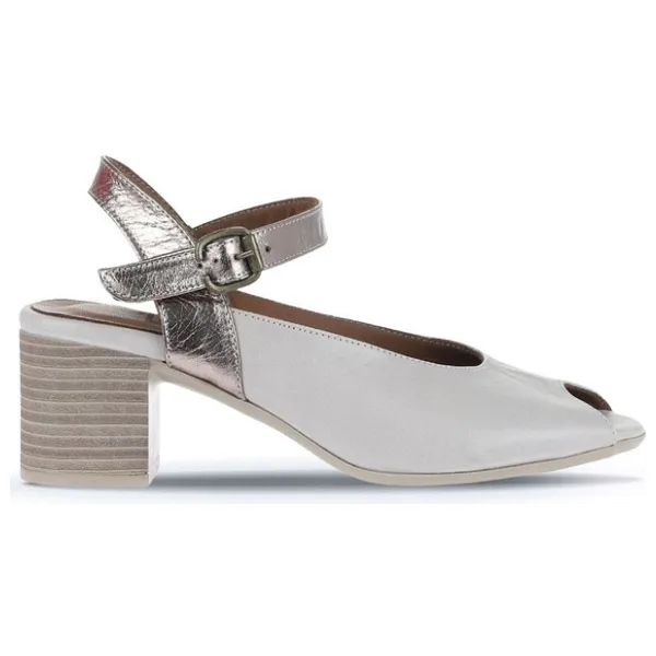 Bueno Shoes 01WA2811 Topuklu Gri Kadın Sandalet