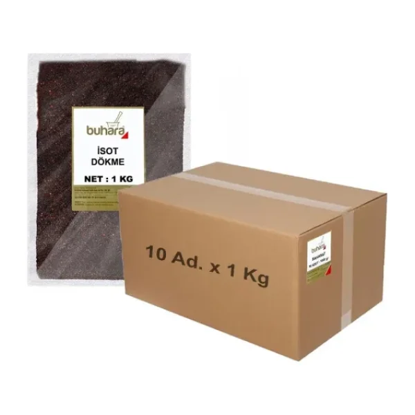BUHARA TOPTAN İSOT BİBER 1 KG x 10 Ad - 10 KG
