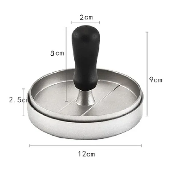 Campout Campout Hamburger Press Alüminyum