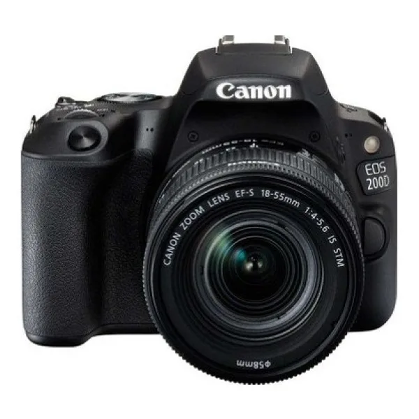 Canon EOS 200D + 18-55mm Lens DSLR Fotoğraf Makinesi