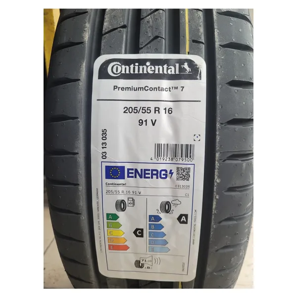 Continental 205/55r16 Premium Contact7 91V Set Olarak (4ADET) Yazlık 2026 Üretimx