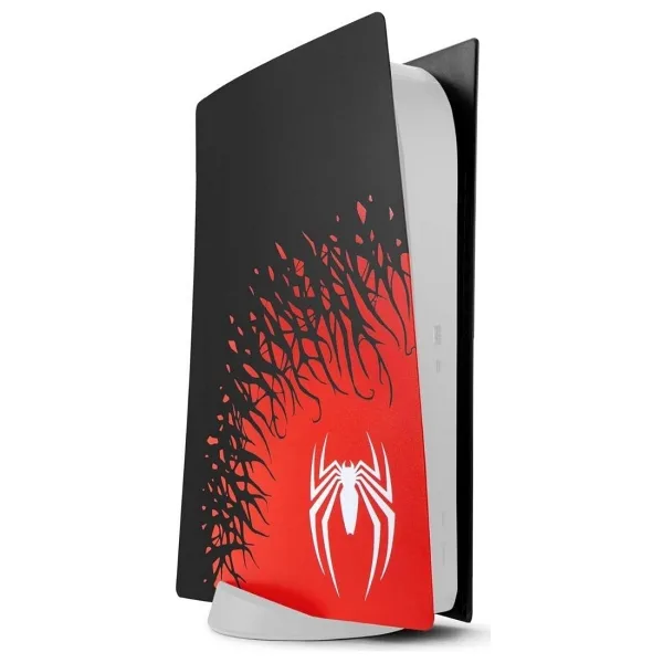 Cosmostech Ps5 Dijital Surum Uyumlu - Spider - Man 2 Desenli Konsol Faceplate Shell Covers Kapaklari