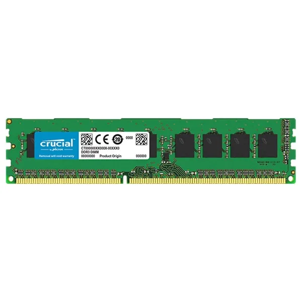 CRUCIAL 8GB 1600MHz DDR3 PC Ram CRUPC1600L/8G