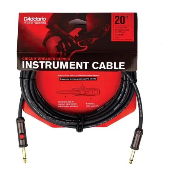 D'Addario Pw-Agl-20 Circuit Breaker Kablo (6 M)