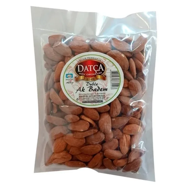 Datça Köy Ürünleri Duble Çiğ Ak Badem 250 gr