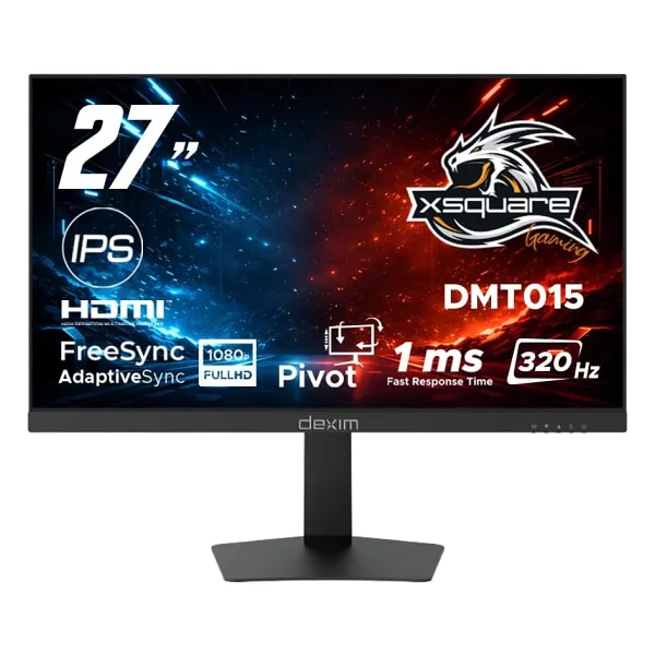 Dexim DMT015 27" 1 ms 2K Pivot IPS 320 Hz Oyuncu Monitörü