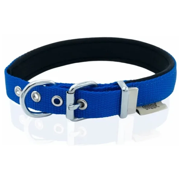 Doggie Konfor Dokuma Boyun Tasması Royal Mavi 2.0x30-35 cm (DSBT-2010 S)