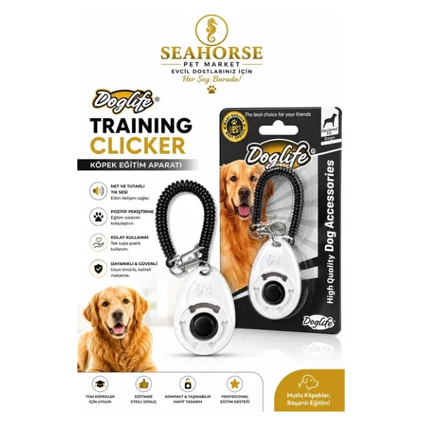 Doglife Training Clicker Köpek Eğitim Aparatı