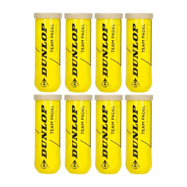 Dunlop Team Padel 3'lü 8 Kutu Padel Topu 601553