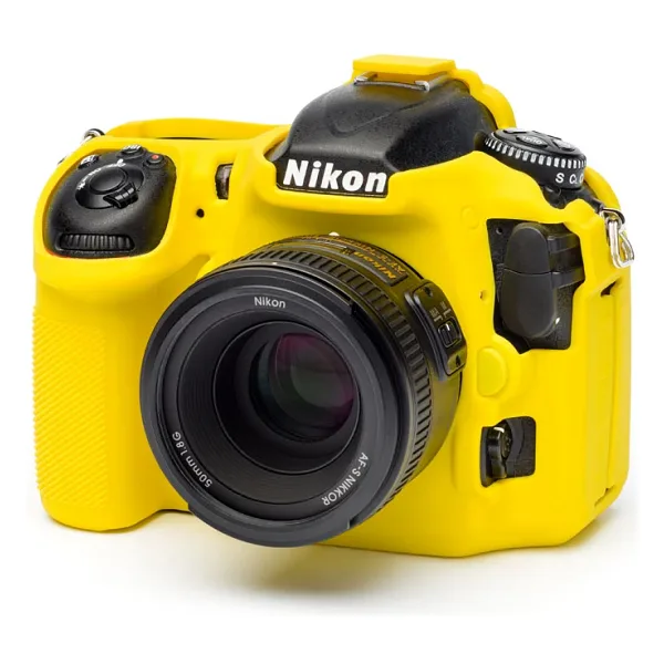 EasyCover Silikon Kılıf (Nikon D500 Sarı)