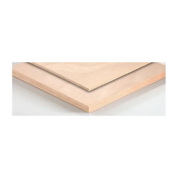 ECS Ahşap Kayın Kontraplak Panel Plaka Tabaka - 6 MM 20x60 cm 3 lü