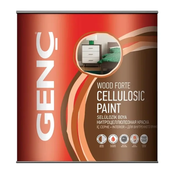 Genç Selülozik Parlak 0.75 lt Ahşap Boyası