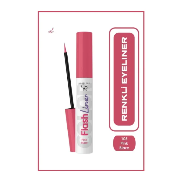 Golden Rose Flash Liner 105 Pink Blaze Eyeliner