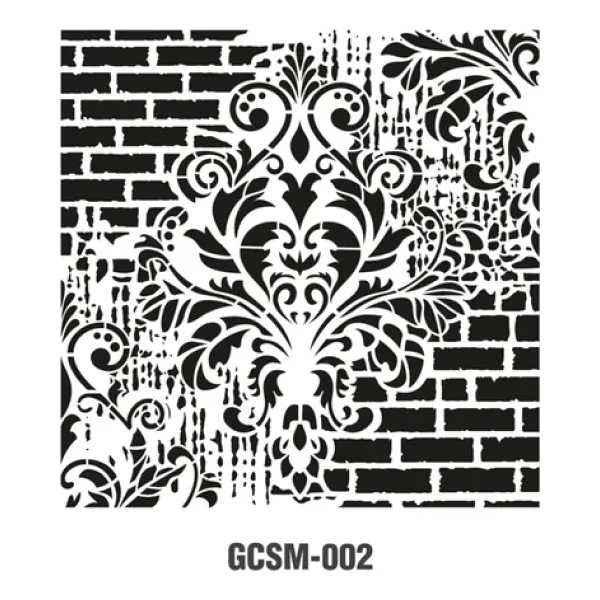 GRUNGE STENCIL MİNİ GCSM-002 25X25