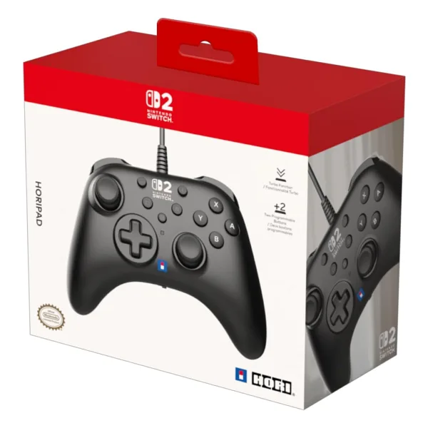 Hori Horipad Turbo Kablolu Nintendo Switch 2 Oyun Kolu