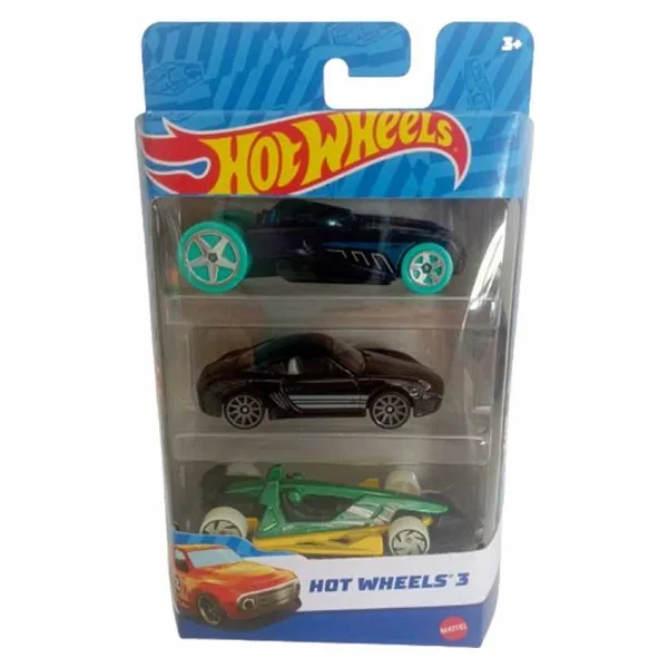 Hot Wheels 3'lü Araba Seti K5904