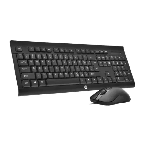 HP KM100 1QW64AA Kablolu Klavye Mouse Seti
