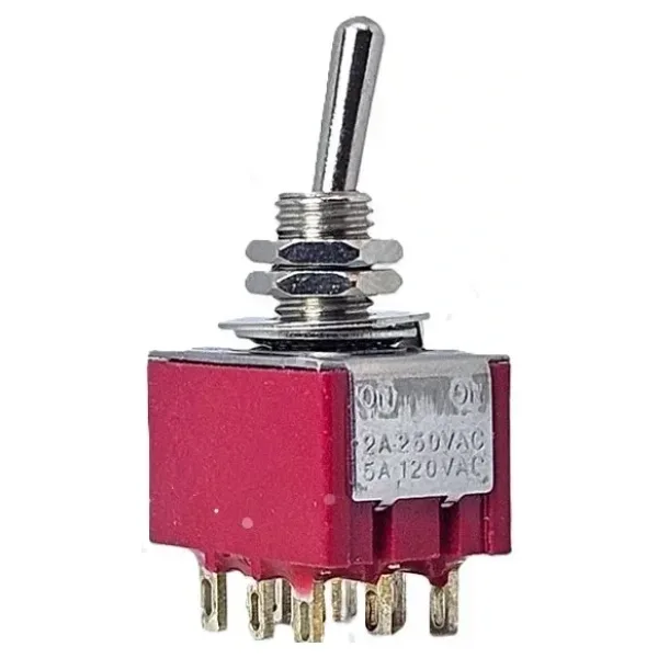 IC-148A Toggle Switch On-Off 9P Ø6mm MTS-302