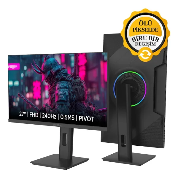 James Donkey Arven A70 27" 0.5 Ms Full HD Pivot 240 Hz Oyuncu Monitörü
