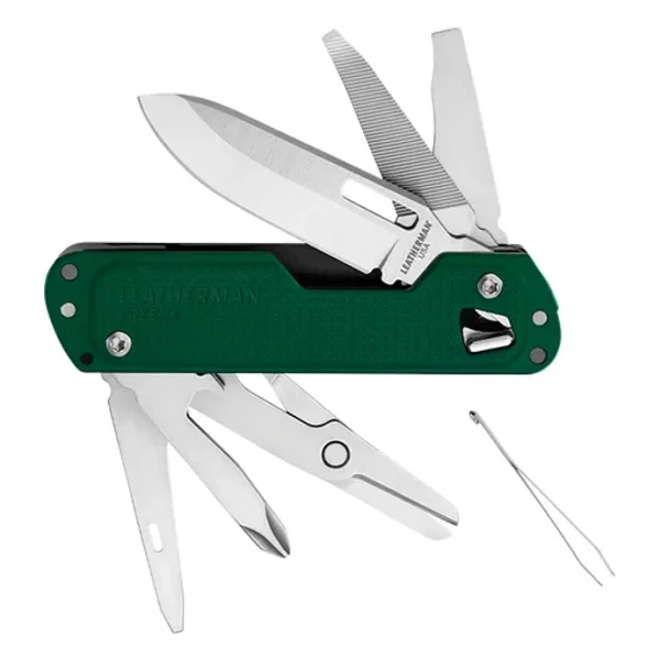 Leatherman Free T4 Yeşil 12 Fonksiyonlu Çok Amaçlı Çakı