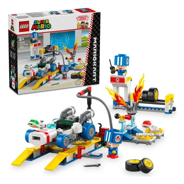 Lego 72035 Super Mario Toad'un Garajı