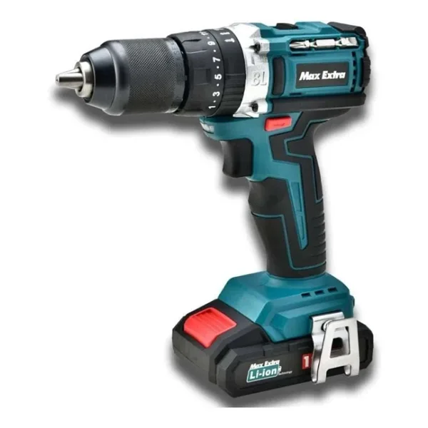 Max Extra MXP2944D 18 V 2 Ah Çift Akülü Darbeli Matkap