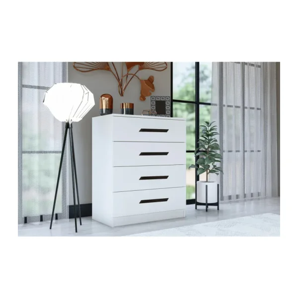 Metalia GM-084 Almina 4 Çekmeceli Şifonyer