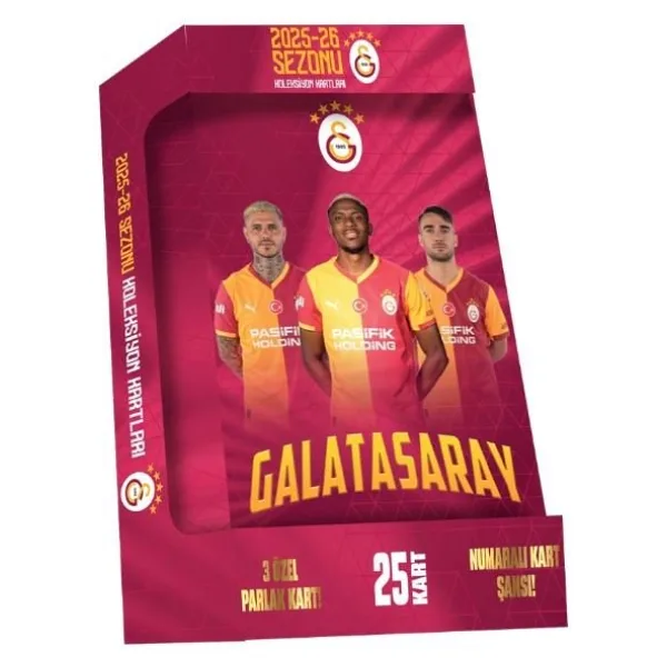 Mythos Galatasaray Sezon Kartları 25/26 Metal Kutu