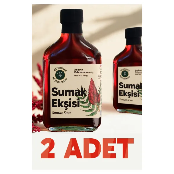 Natureller Sumak Ekşisi Tatlı Ekşi 280 gr 2 Adet