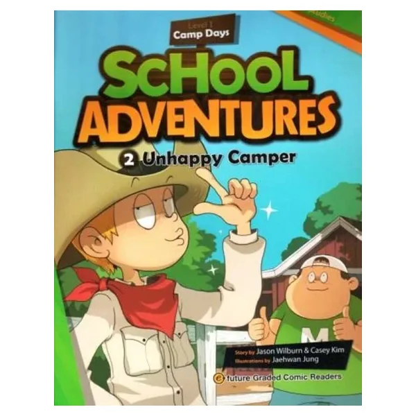 Nüans Publishing Unhappy Camper + CD (School Adventures.1)