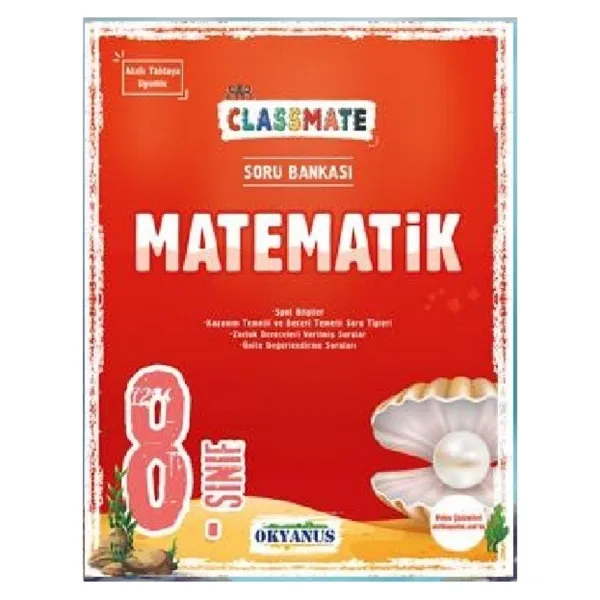 Okyanus Yayıncılık 8. Sınıf Classmate Matematik Soru Bankası