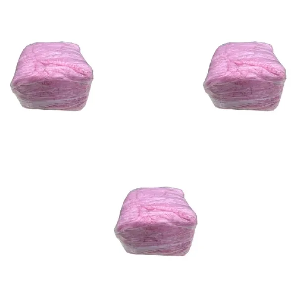 Omeyva Tek Kullanımlık İnce Galoş - Pembe - 400 Gr. - Ort. 500 Adetlik 3 Paket