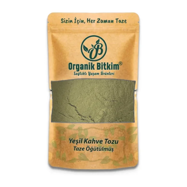 Organik Bitkim Yeşil Kahve Toz 250 gr
