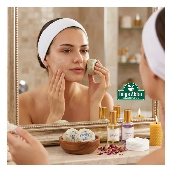 Orijinal Mühürlü Ruşur Taşı (Sefidab) 12 Adet Doğal Peeling