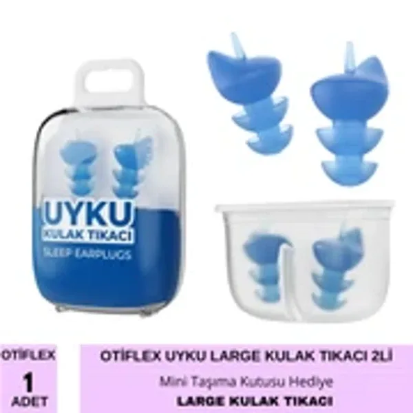 Otifleks Büyük Boy (L) Uyku Kulak Tıkacı