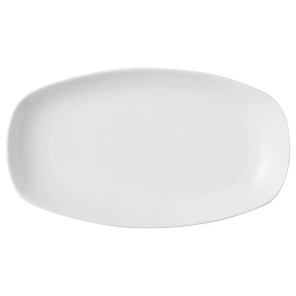Porland Lebon 25 cm Kayık Tabak Beyaz