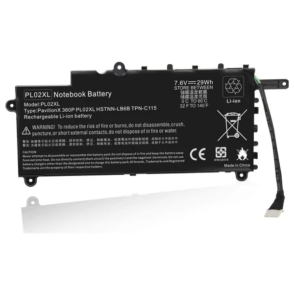 RETRO Hp Pavilion 11-n000 x360, PL02XL Notebook Bataryası