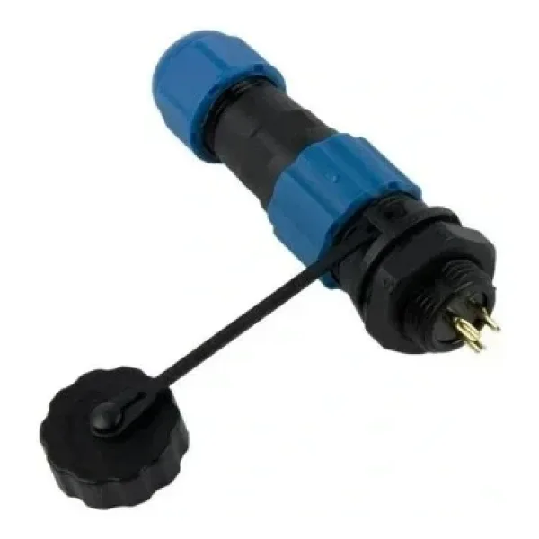 SD13 3 Pin 13mm Su Geçirmez Konnektör Takımı - Panel Tipi