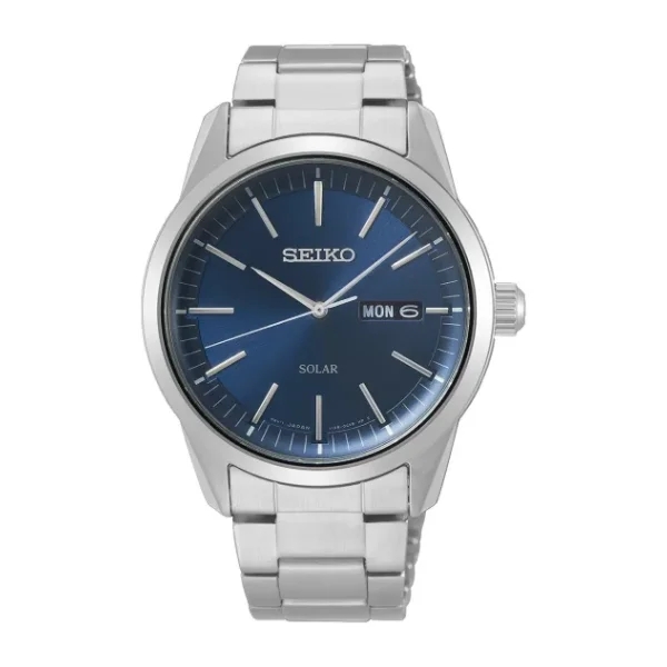 Seiko SNE525 Çelik Kordon Mavi Erkek Kol Saati